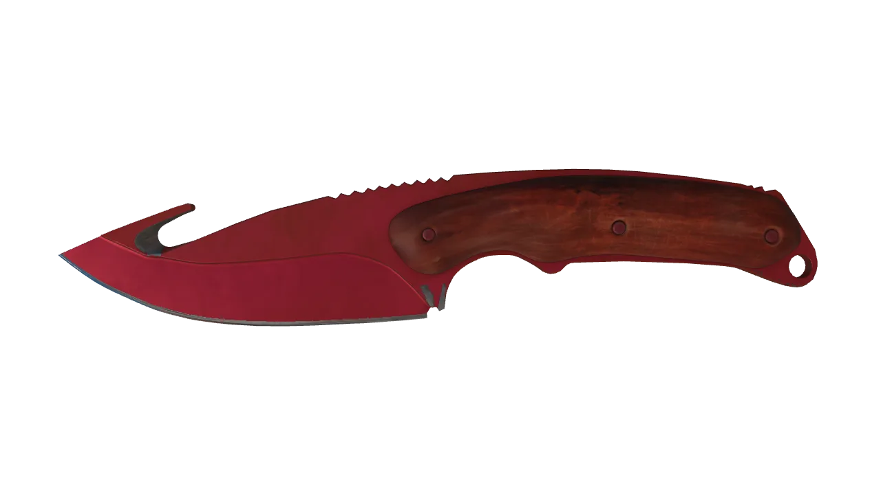 Gut Knife | Doppler (Ruby) seed #801, front