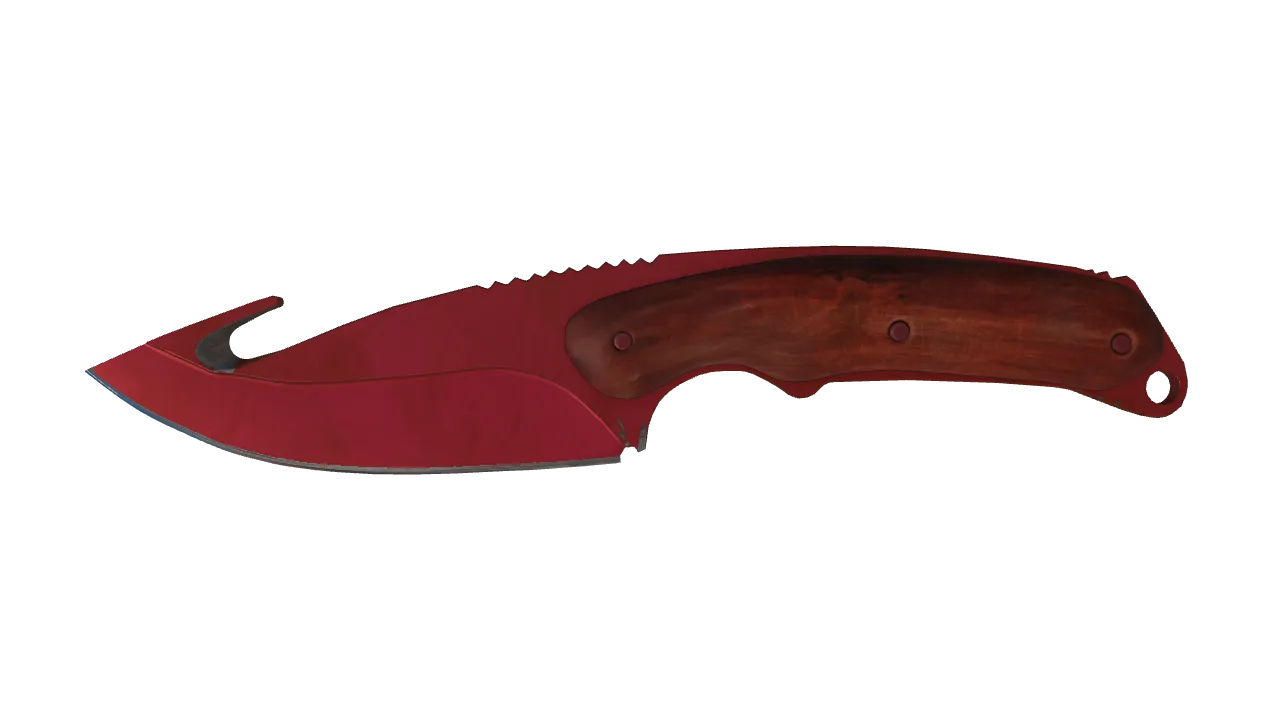 Gut Knife | Doppler (Ruby) seed #942, front