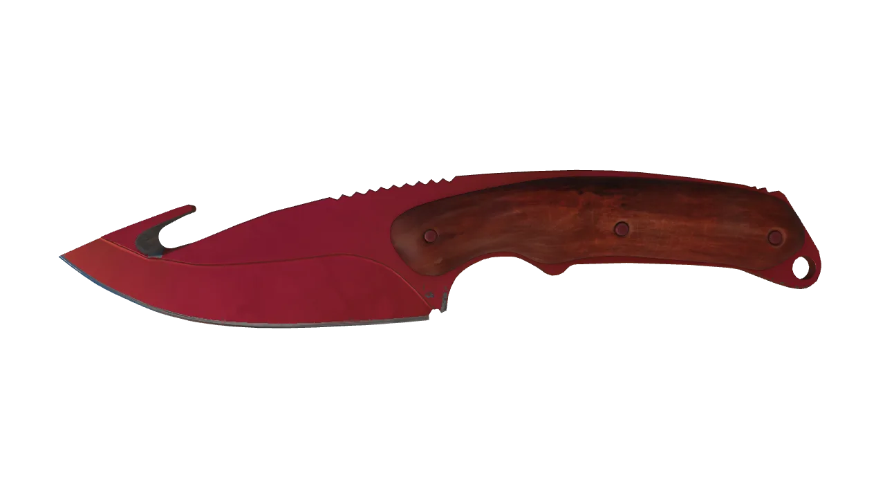 Gut Knife | Doppler (Ruby) seed #950, front