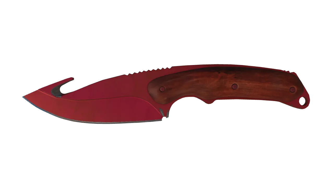 Gut Knife | Doppler (Ruby) seed #969, front