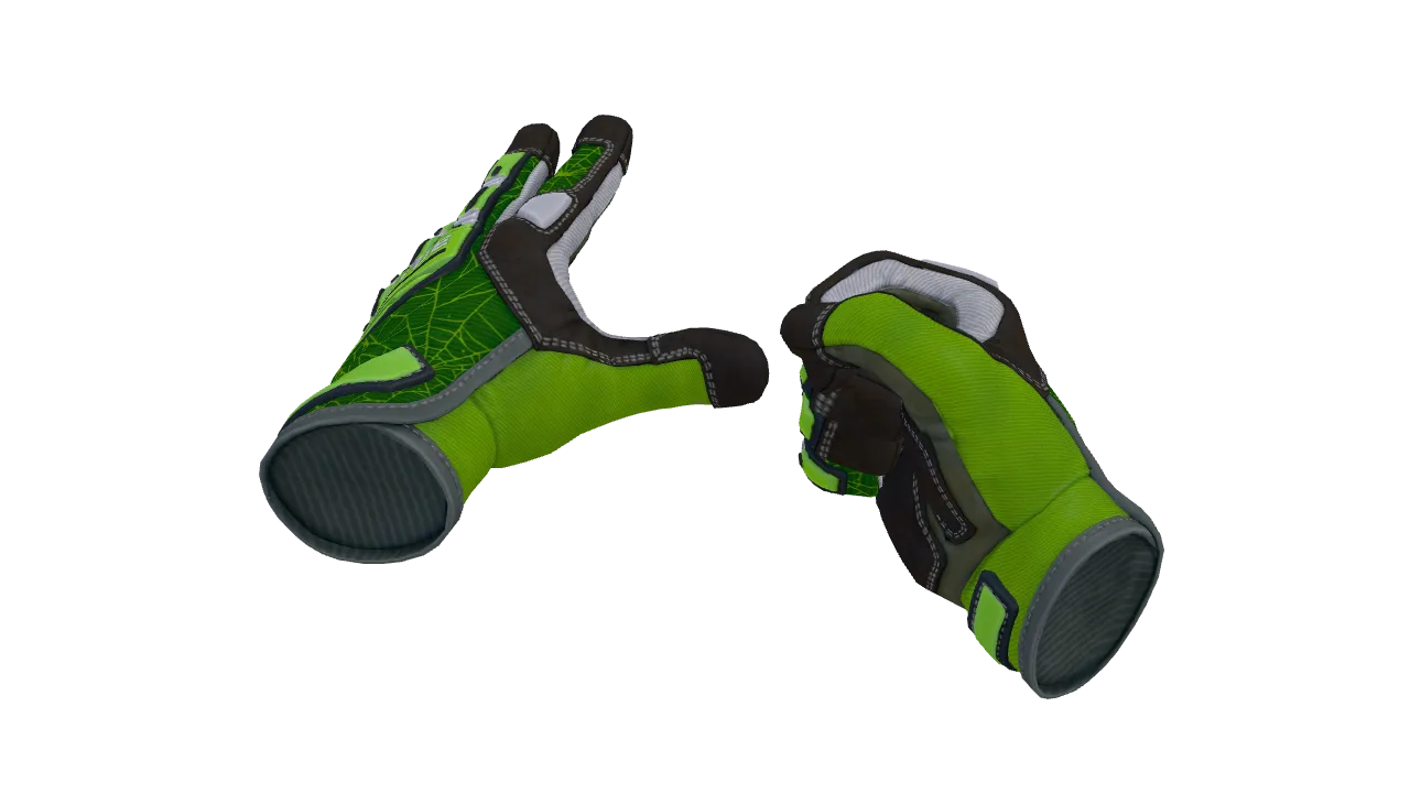 ★ Specialist Gloves | Emerald Web (Factory New) — Dust II light, front