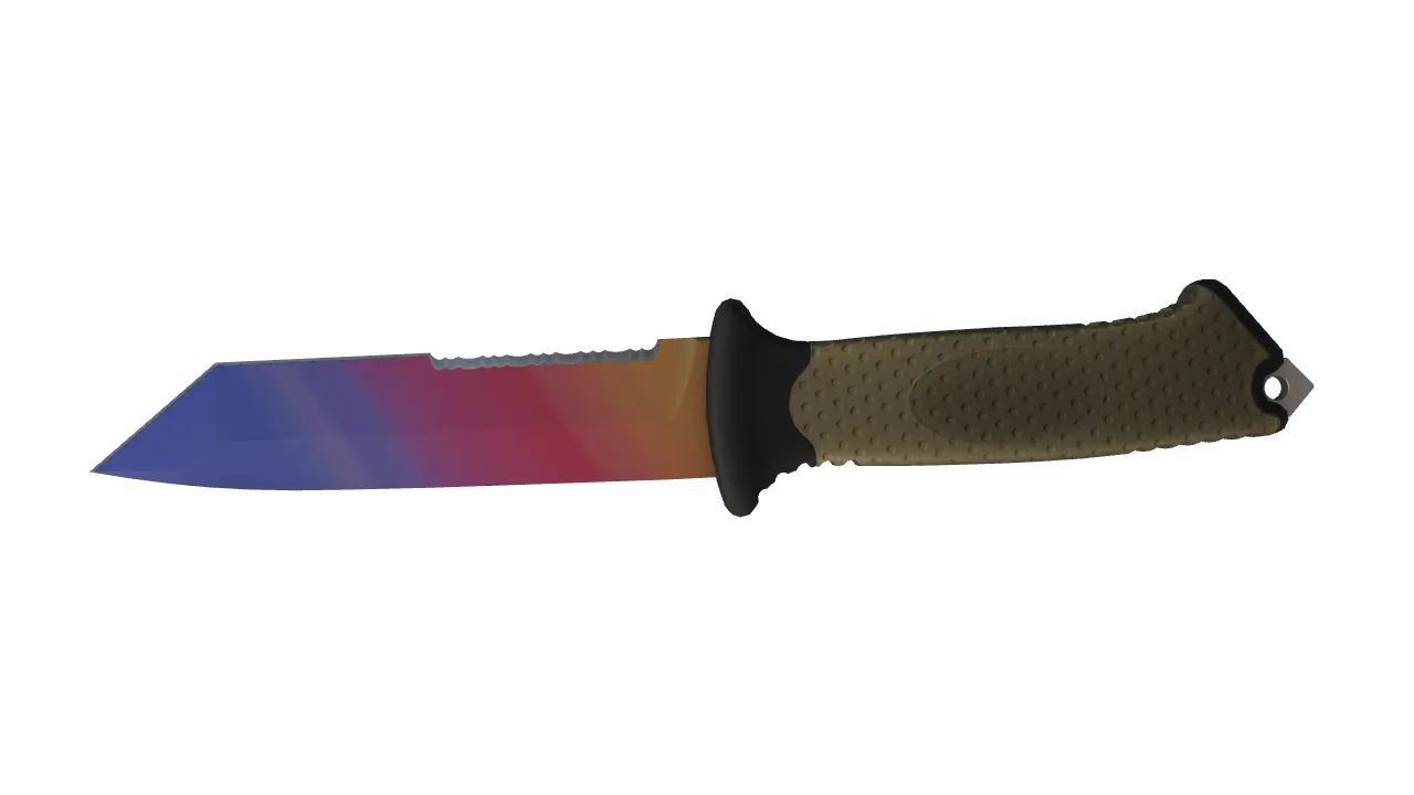 Ursus Knife | Fade seed #577, back