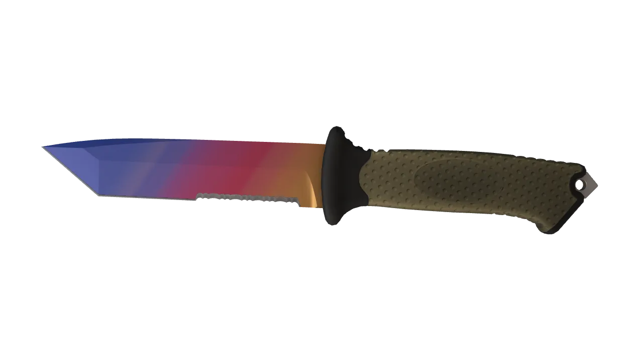 Ursus Knife | Fade seed #793, front