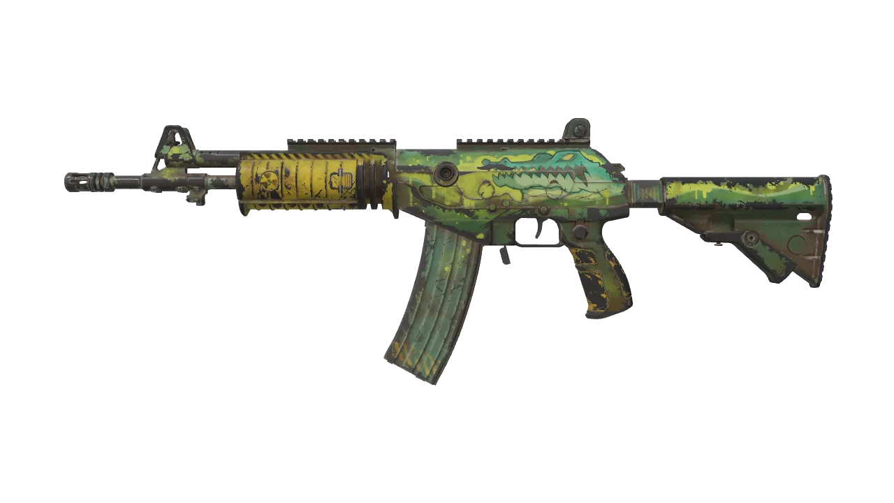 Souvenir Galil AR | Galigator (Battle-Scarred) — Dust II light, front