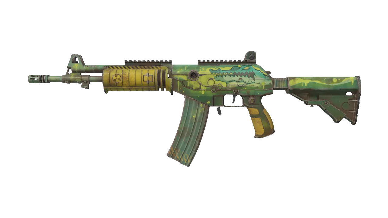Galil AR | Galigator (Field-Tested) — Dust II light, front
