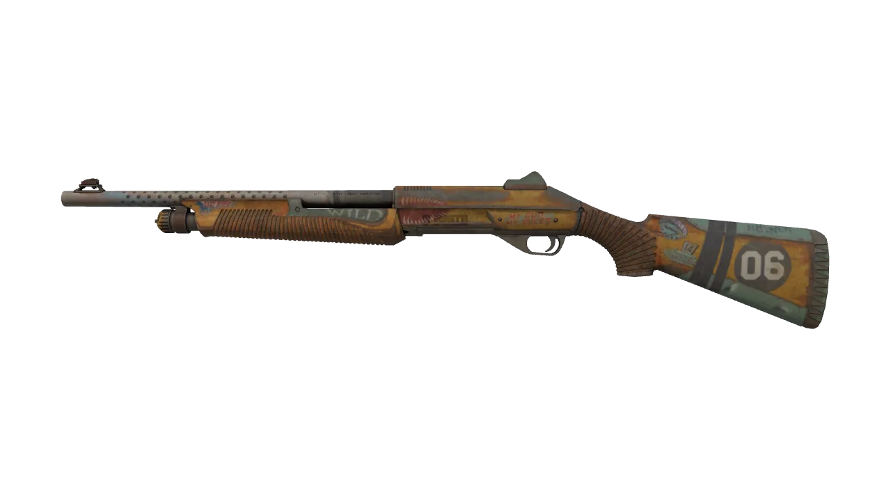 Souvenir Nova | Wild Six (Battle-Scarred) — Dust II light, front