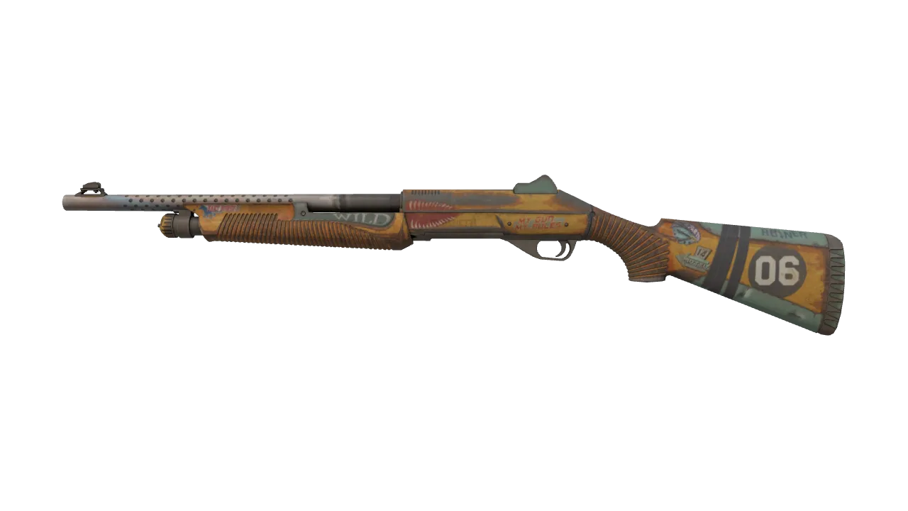 Nova | Wild Six (Minimal Wear) — Dust II light, front