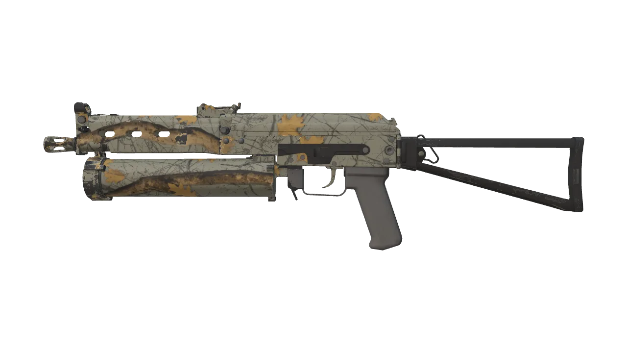 Souvenir PP-Bizon | Modern Hunter (Minimal Wear) — Dust II light, front