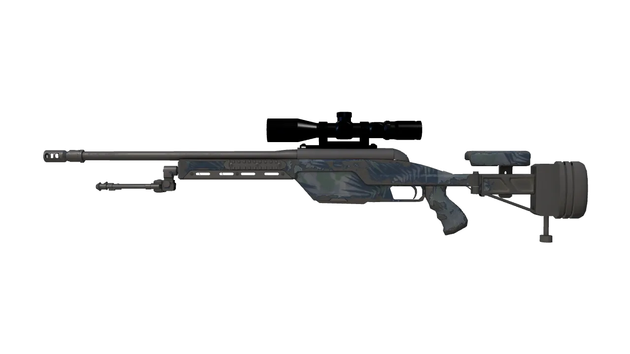 SSG 08 | Tropical Storm (Well-Worn) — Dust II light, front