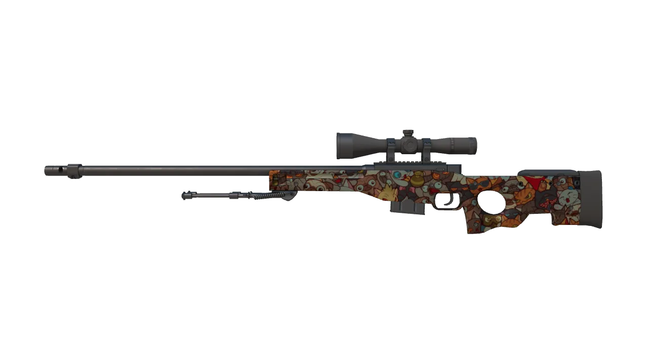 AWP | PAW seed #186, front