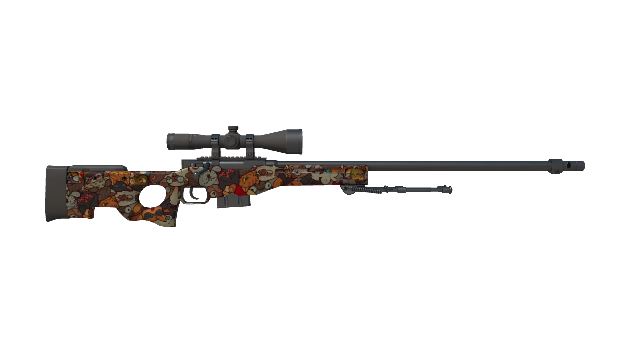 AWP | PAW seed #321, back