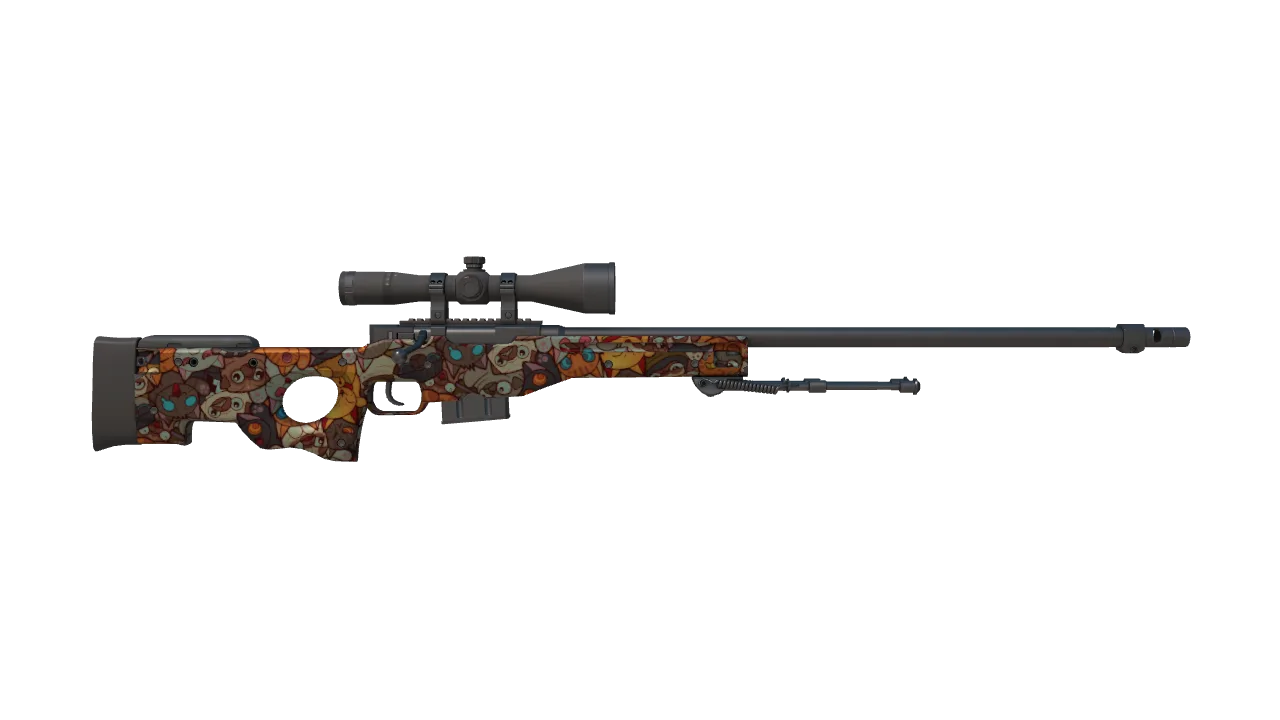 AWP | PAW seed #566, back