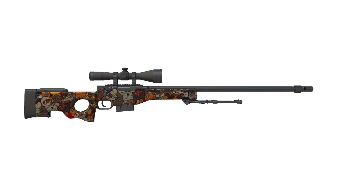 AWP | PAW seed #624, back