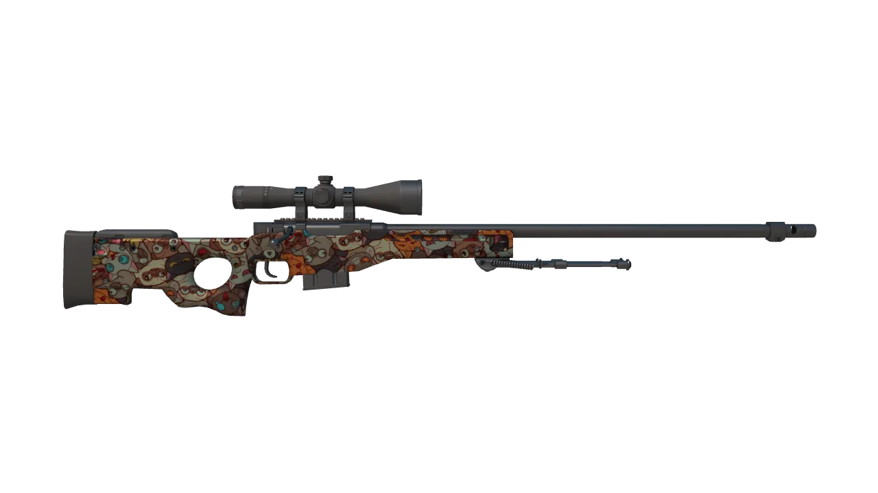 AWP | PAW seed #737, back