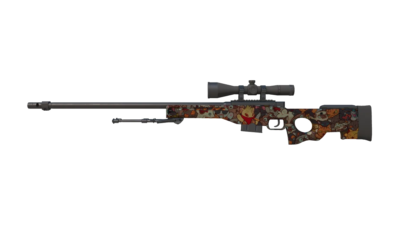 AWP | PAW seed #737, front