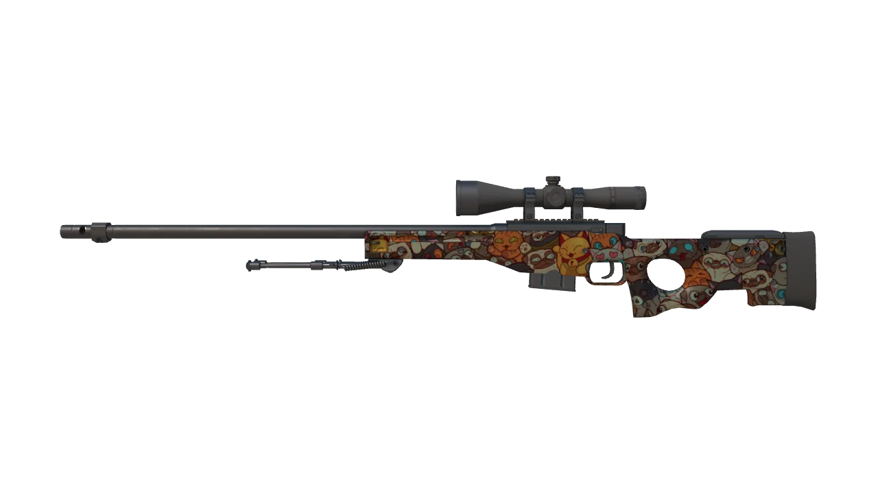 AWP | PAW seed #741, front