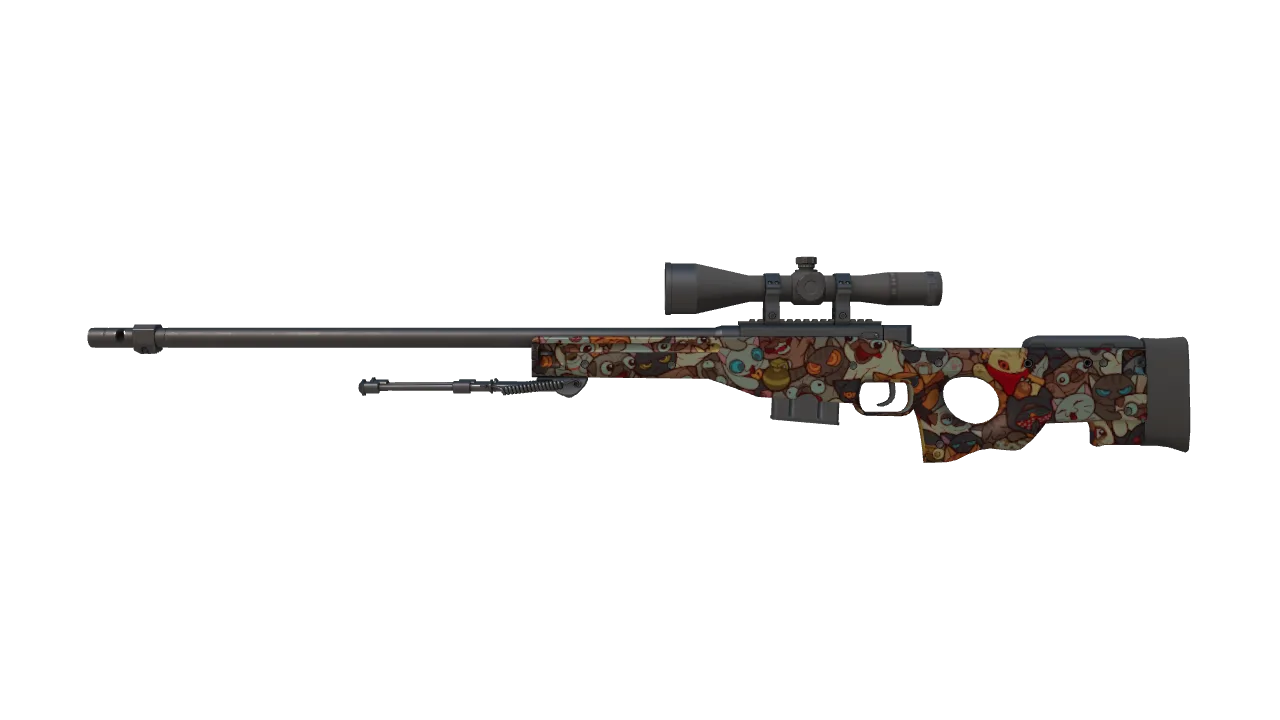 AWP | PAW seed #891, front
