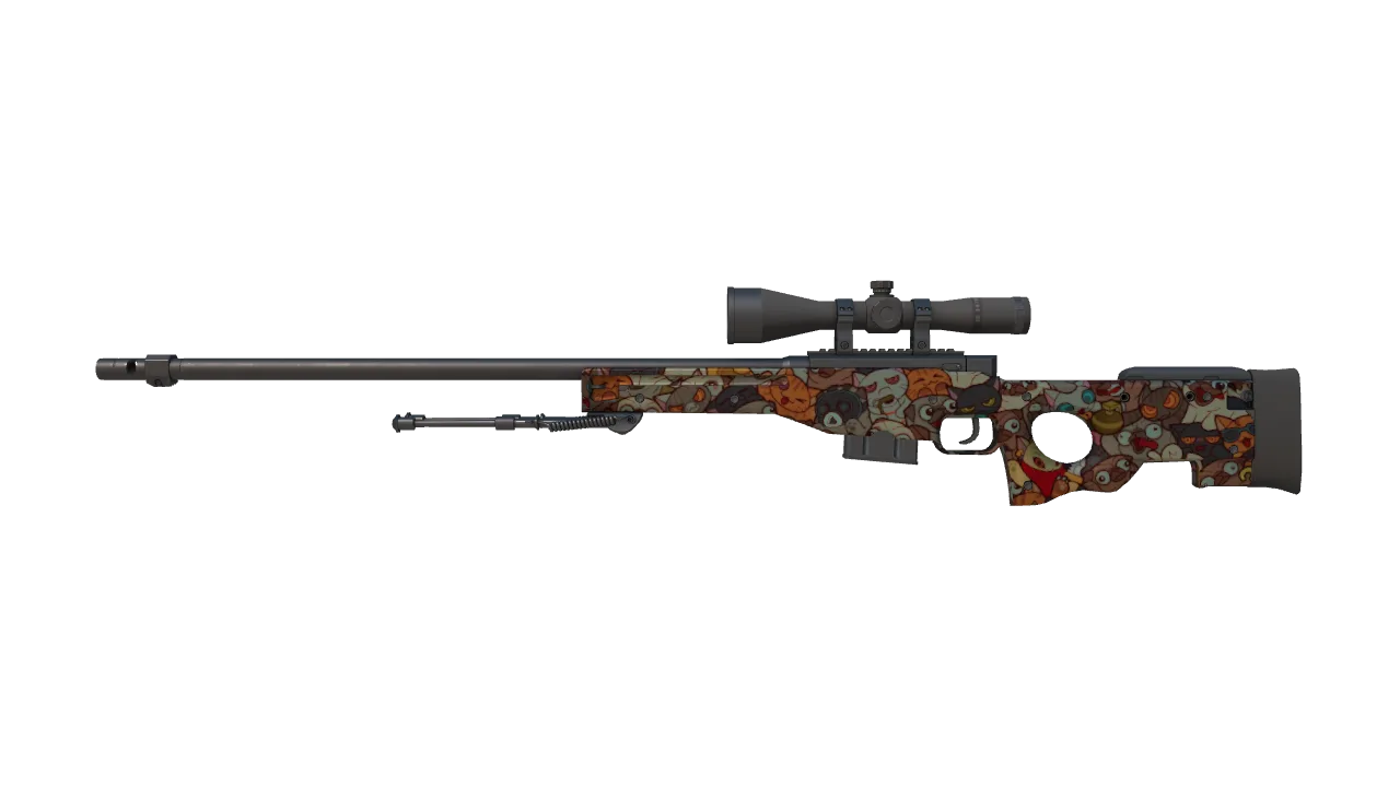 AWP | PAW seed #992, front