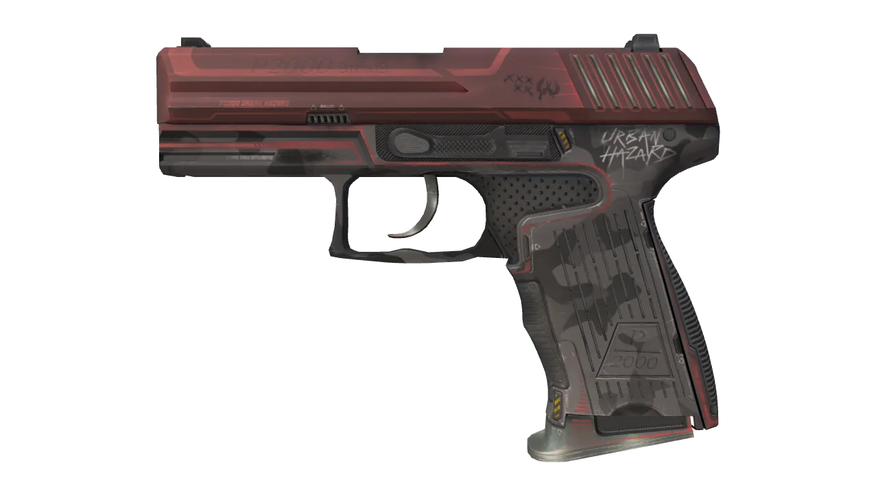 P2000 | Urban Hazard (Factory New) — Dust II light, front