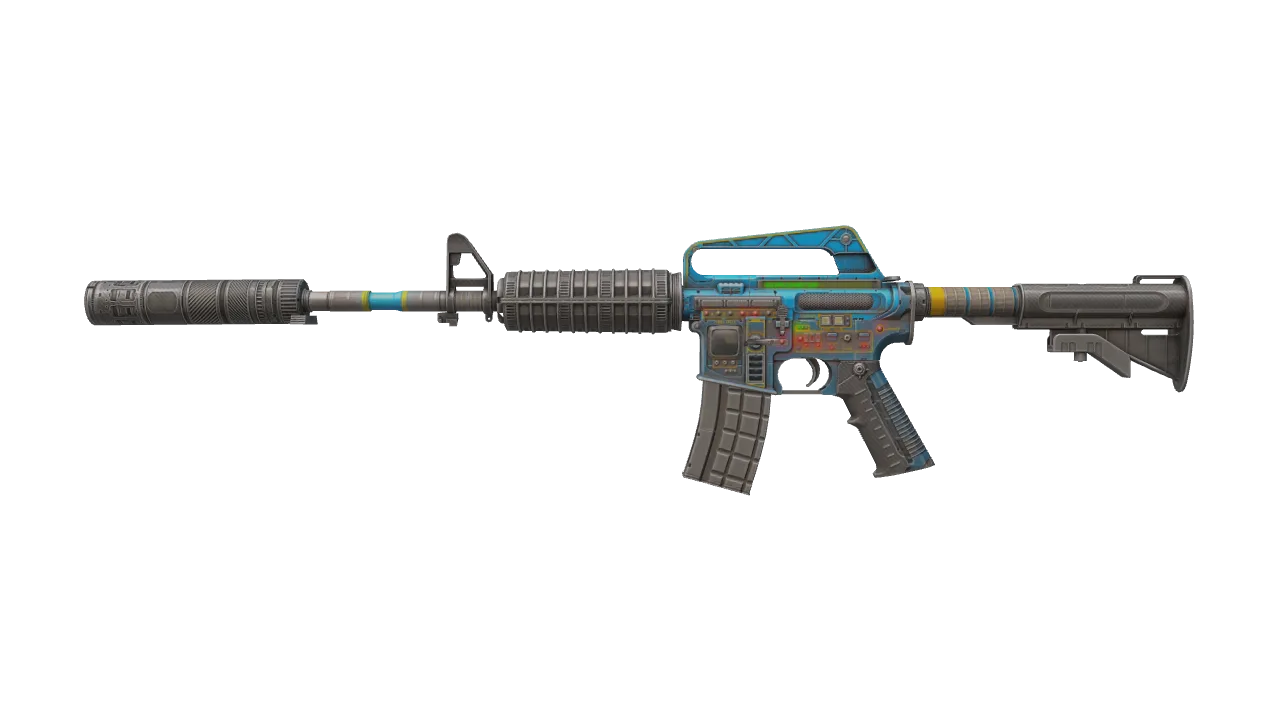 M4A1-S | Control Panel (Factory New) — Dust II light, front