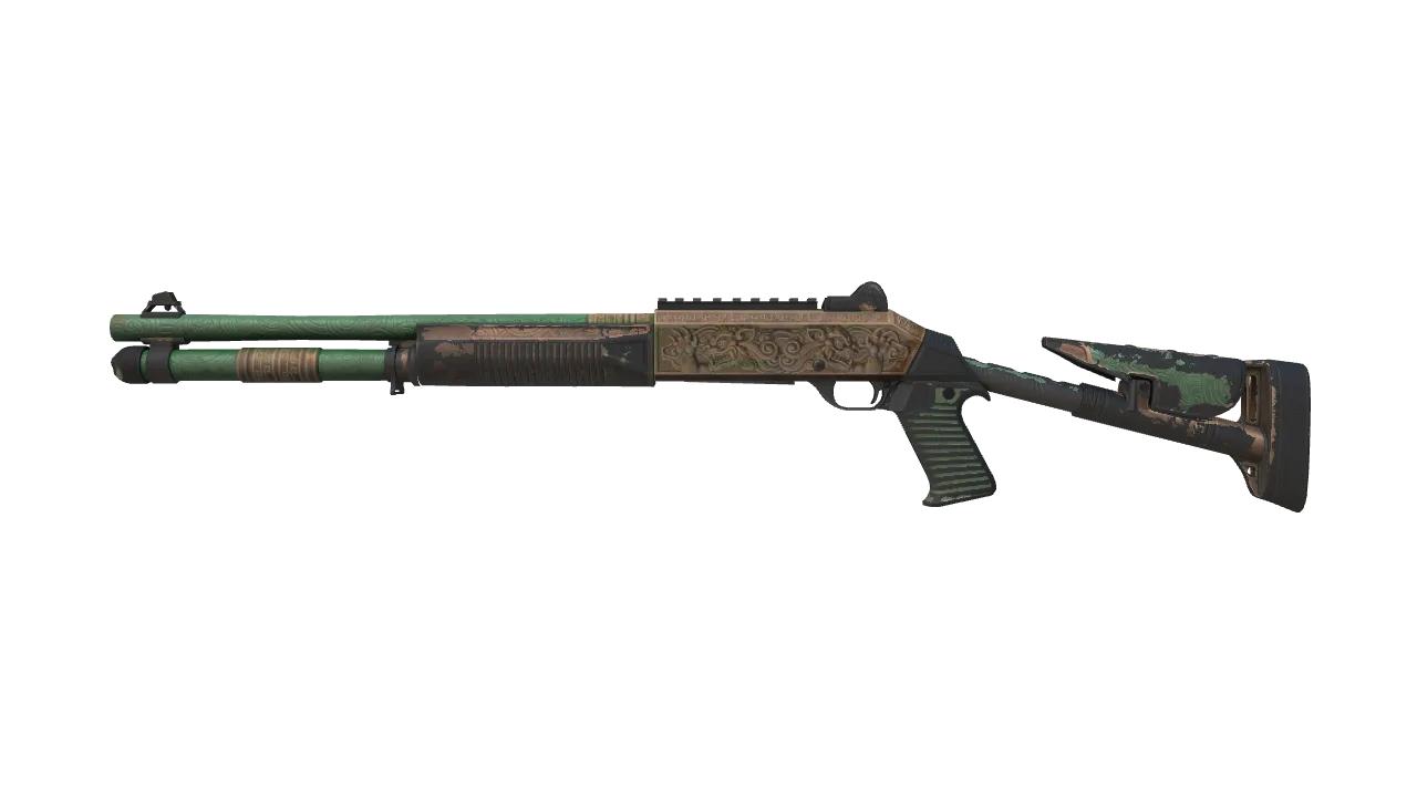 Souvenir XM1014 | Watchdog (Battle-Scarred) — Dust II light, front