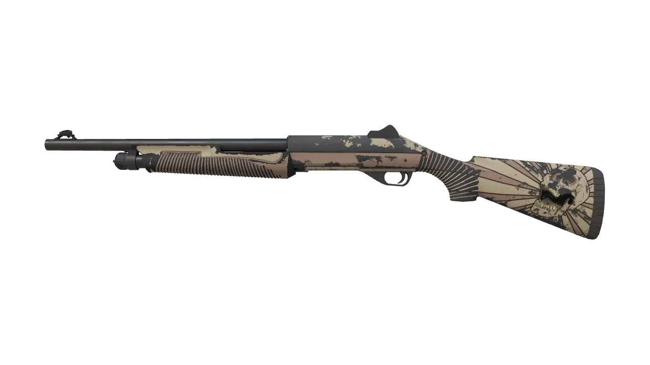 Nova | Rising Skull (Battle-Scarred) — Dust II light, front