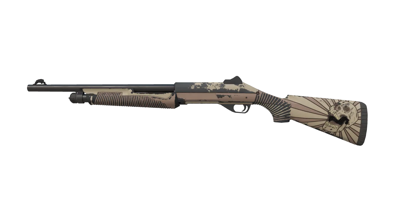 Souvenir Nova | Rising Skull (Well-Worn) — Dust II light, front