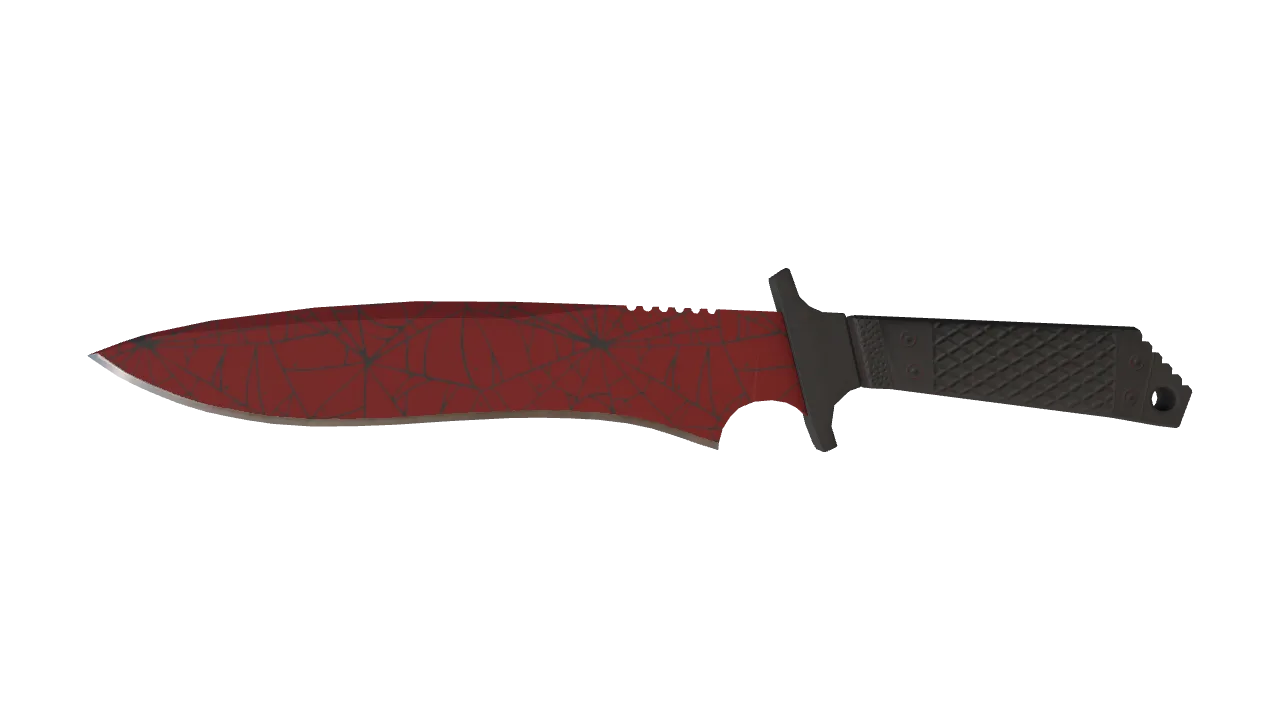 ★ Classic Knife | Crimson Web (Factory New) — Dust II light, front