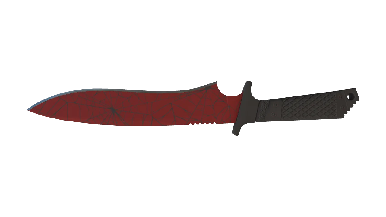 Classic Knife | Crimson Web seed #6, back