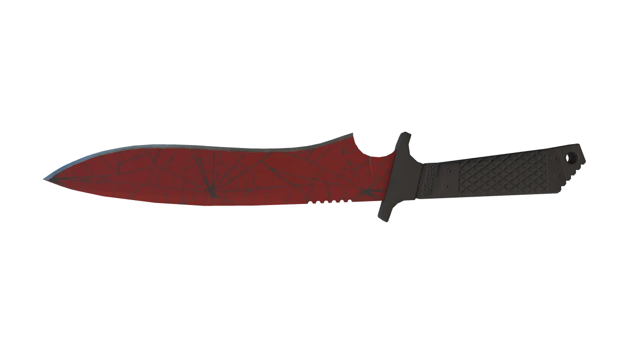 Classic Knife | Crimson Web seed #928, back