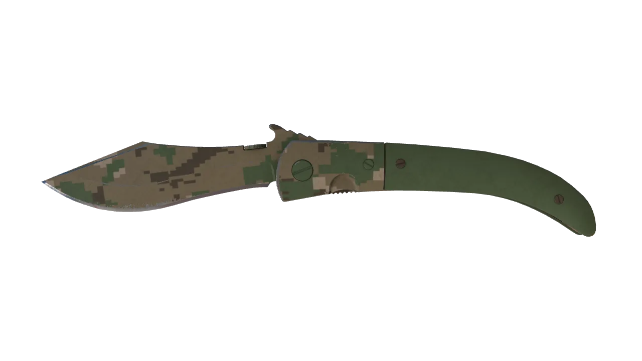 ★ Navaja Knife | Forest DDPAT (Field-Tested) — Dust II light, front