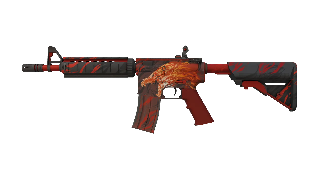M4A4 | Howl (Factory New) — Dust II light, front