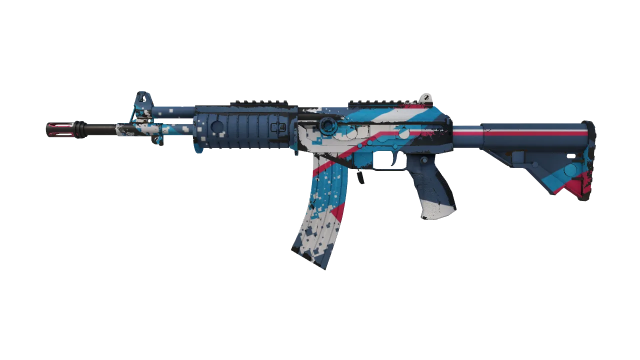 Galil AR | Rocket Pop (Field-Tested) — Dust II light, front
