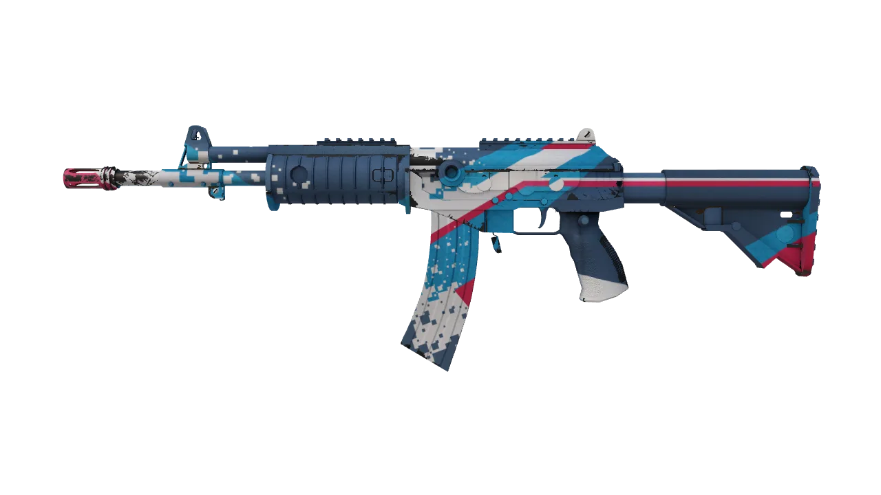 Galil AR | Rocket Pop (Minimal Wear) — Dust II light, front