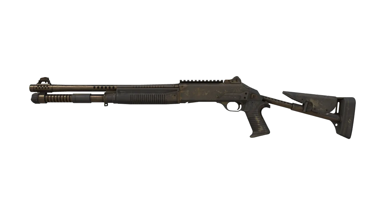 XM1014 | Irezumi (Battle-Scarred) — Dust II light, front