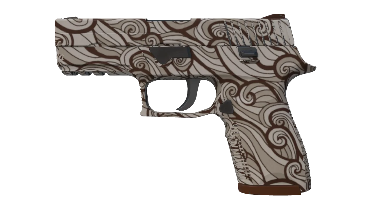 P250 | Gunsmoke (Factory New) — Dust II light, front