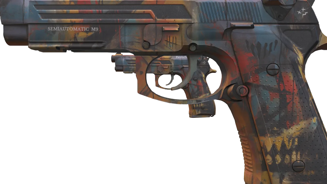 Dual Berettas | Hideout (Factory New) — Dust II light, front
