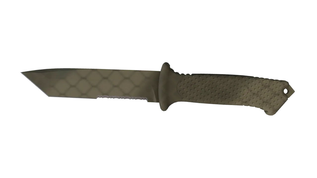 ★ Ursus Knife | Safari Mesh (Factory New) — Dust II light, front