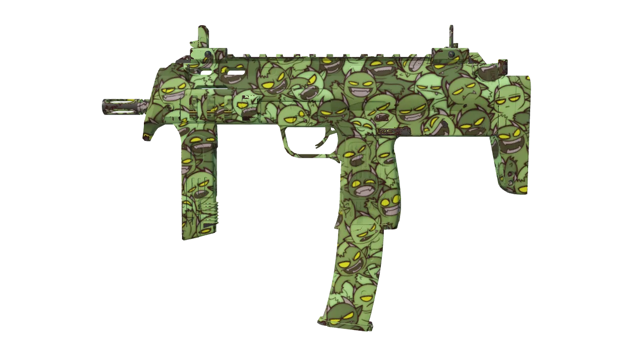 Souvenir MP7 | Impire (Factory New) — Dust II light, front