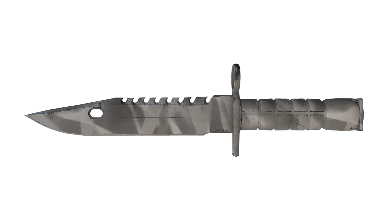 ★ M9 Bayonet | Urban Masked (Minimal Wear) — Dust II light, front