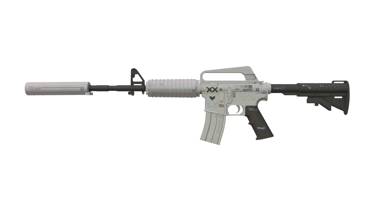 StatTrak™ M4A1-S | Printstream (Field-Tested) — Dust II light, front