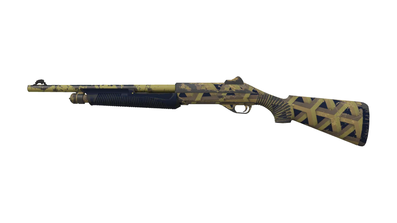 Nova | Interlock (Field-Tested) — Dust II light, front