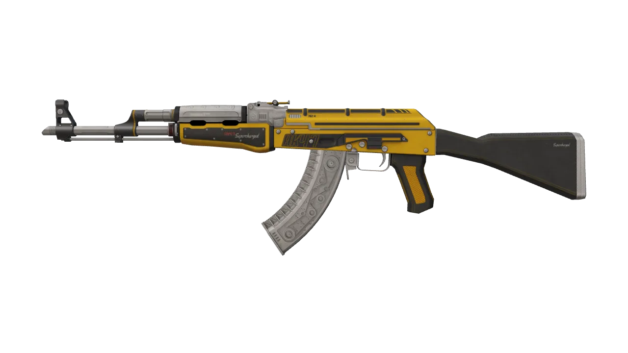 StatTrak™ AK-47 | Fuel Injector (Field-Tested) — Dust II light, front