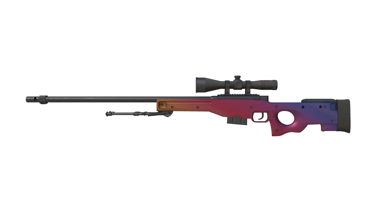 AWP | Fade (Factory New) — Dust II light, front