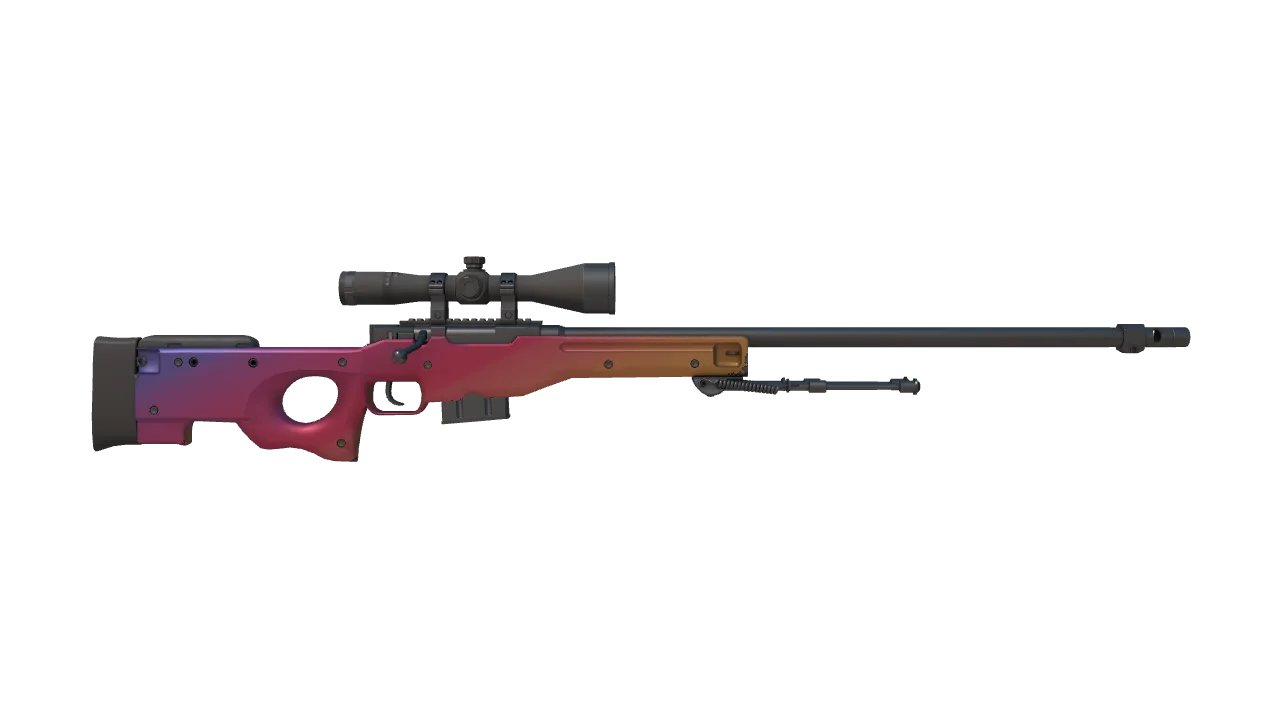 AWP | Fade seed #621, back