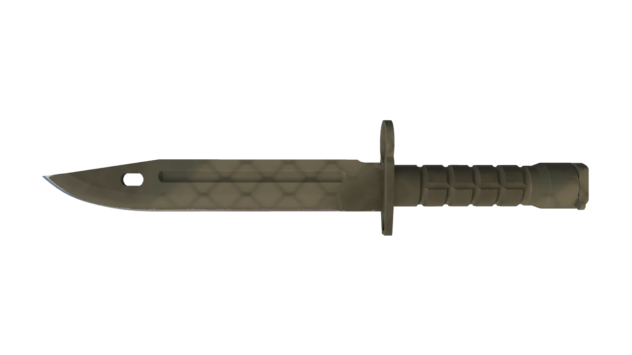 ★ Bayonet | Safari Mesh (Factory New) — Dust II light, front