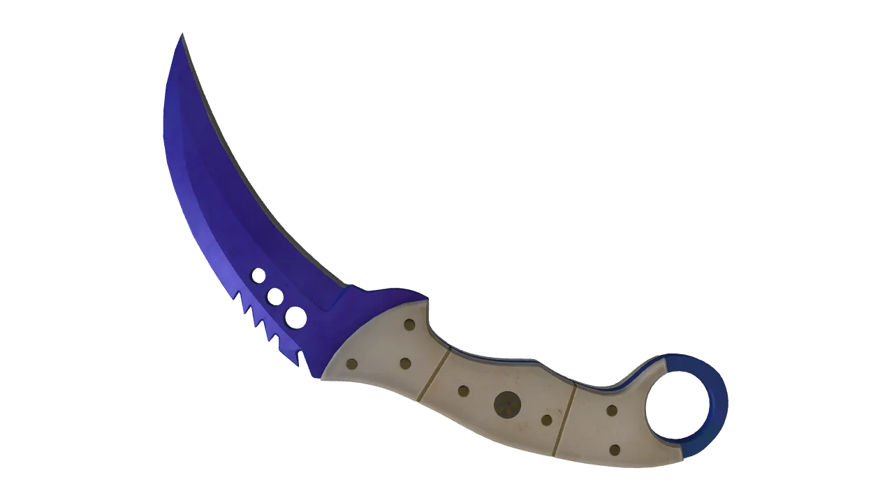 Talon Knife | Doppler (Sapphire) seed #559, back