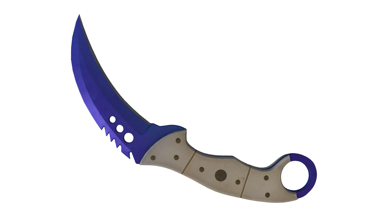 Talon Knife | Doppler (Sapphire) seed #629, back