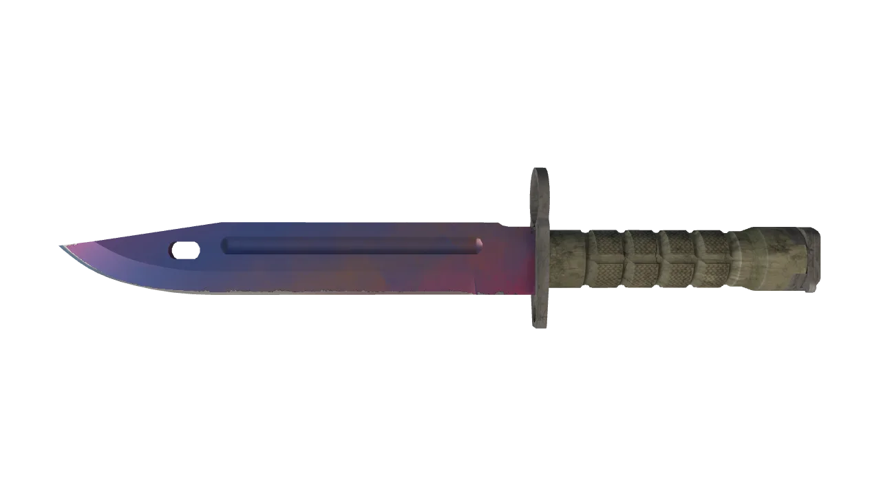 ★ Bayonet | Doppler (Phase 1) (Minimal Wear) — Dust II light, front