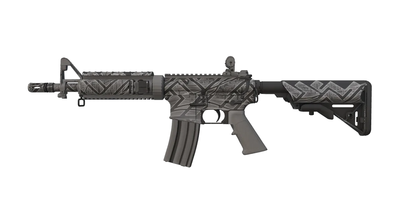 Souvenir M4A4 | Aeolian Dark (Minimal Wear) — Dust II light, front